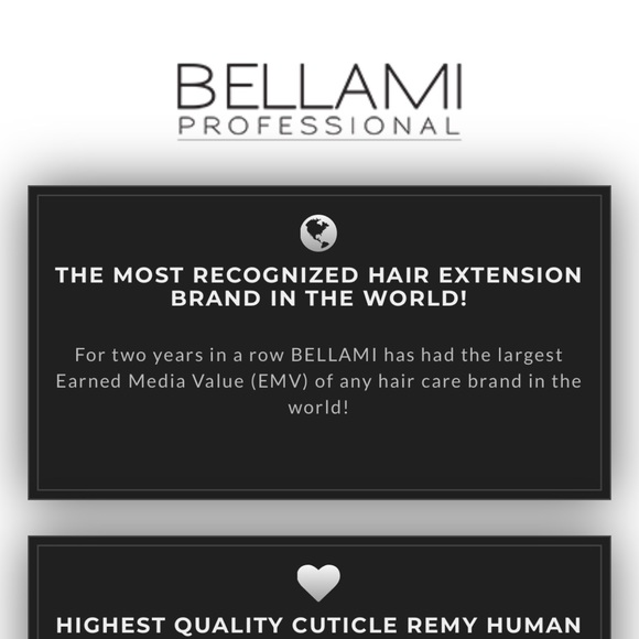 Bellami sew in volume wefts, hair extensions. - Picture 7 of 10